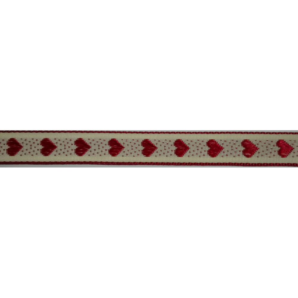 I Nastri di Mirta - Decorative Ribbon - Red Hearts